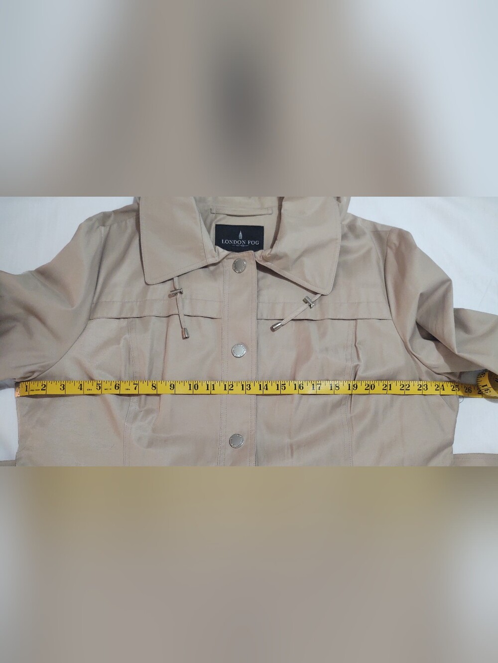 NWT London Fog Classic Trench Coat XXL - Picture 11 of 13